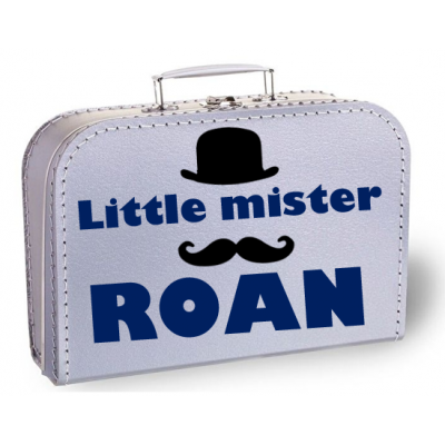 Koffertje Little mister + naam Koffertje Little mister + naam